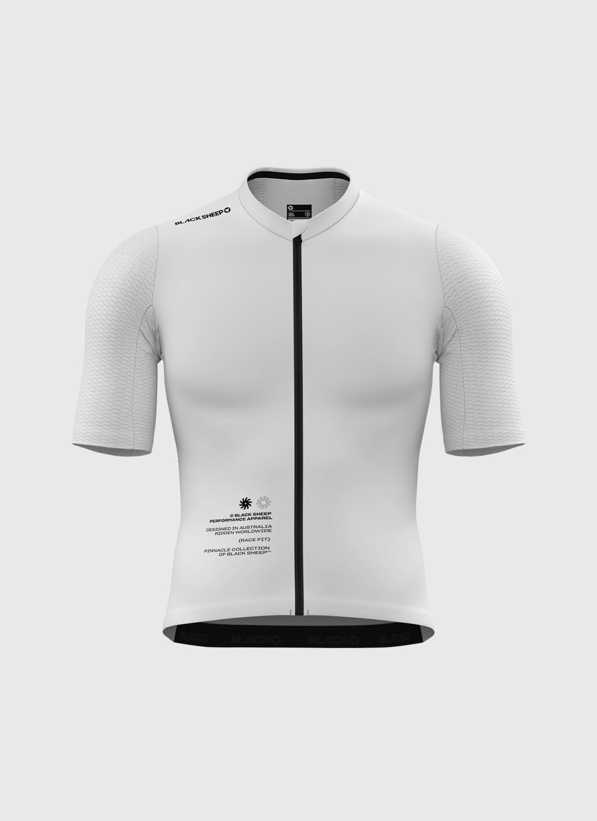 Men's Aero SS Jersey Performance White – Black Sheep