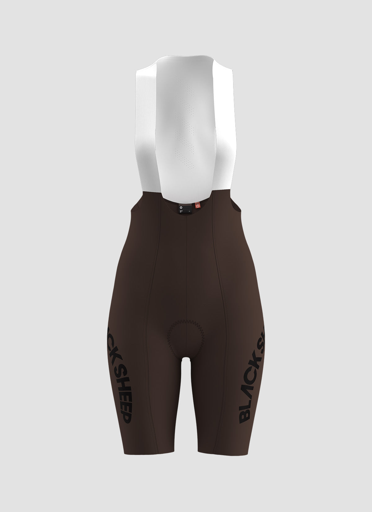Women's Team 10'' Cycling Bib - Cocoa | Black Sheep