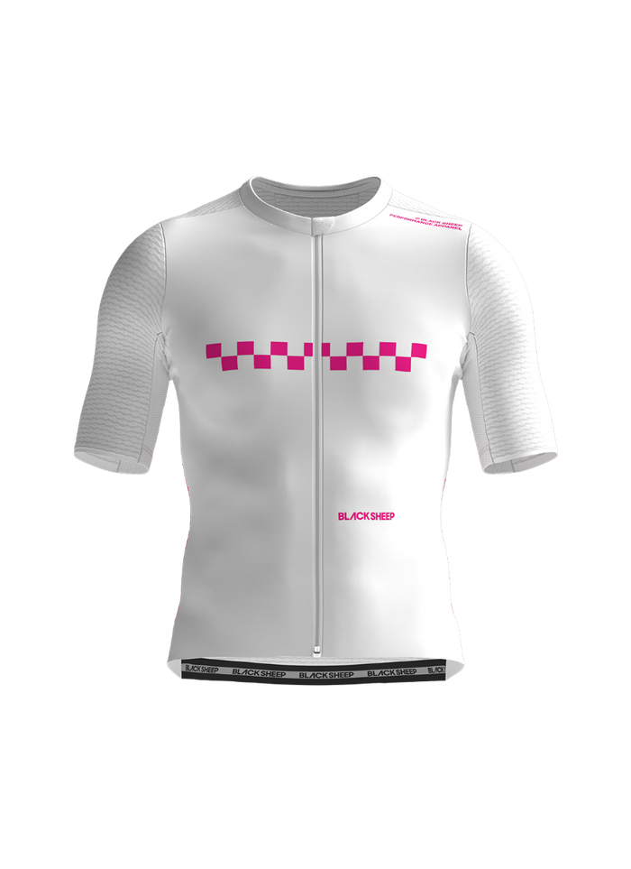 Men's Zer0 Cycling Bib - Performance Pink | Black Sheep