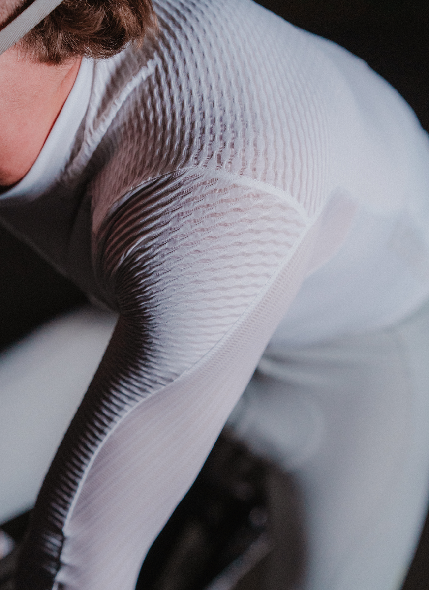 Men's AeroWeave LS Jersey - Performance White - Image 3