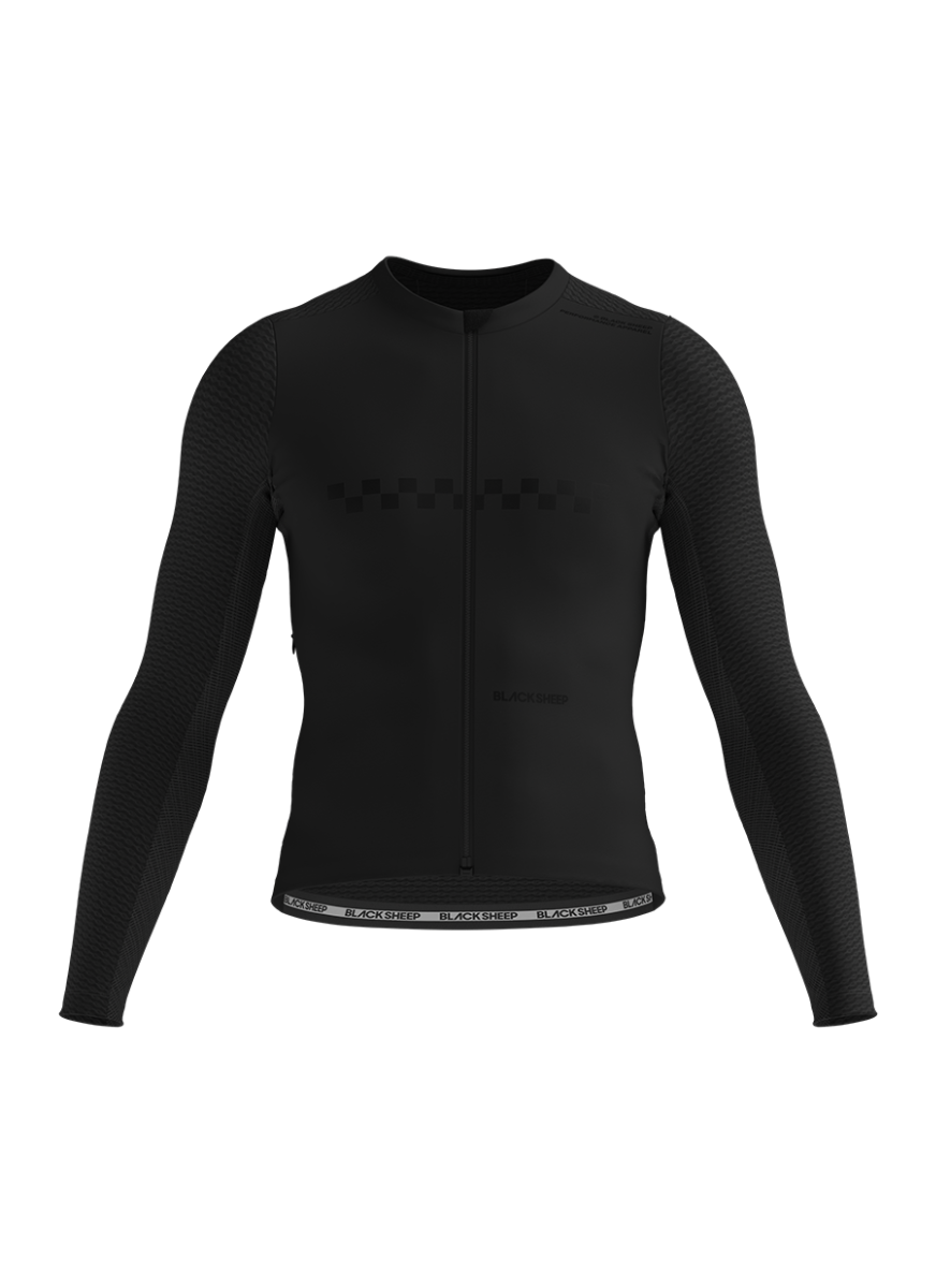 Men's AeroWeave LS Jersey - Classic Black