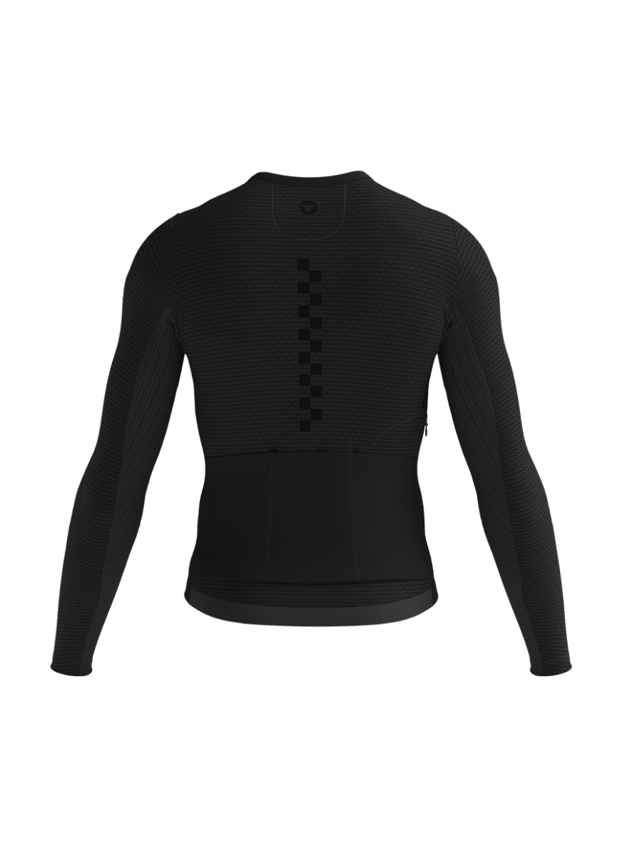 Men's AeroWeave LS Jersey - Classic Black - Image 3