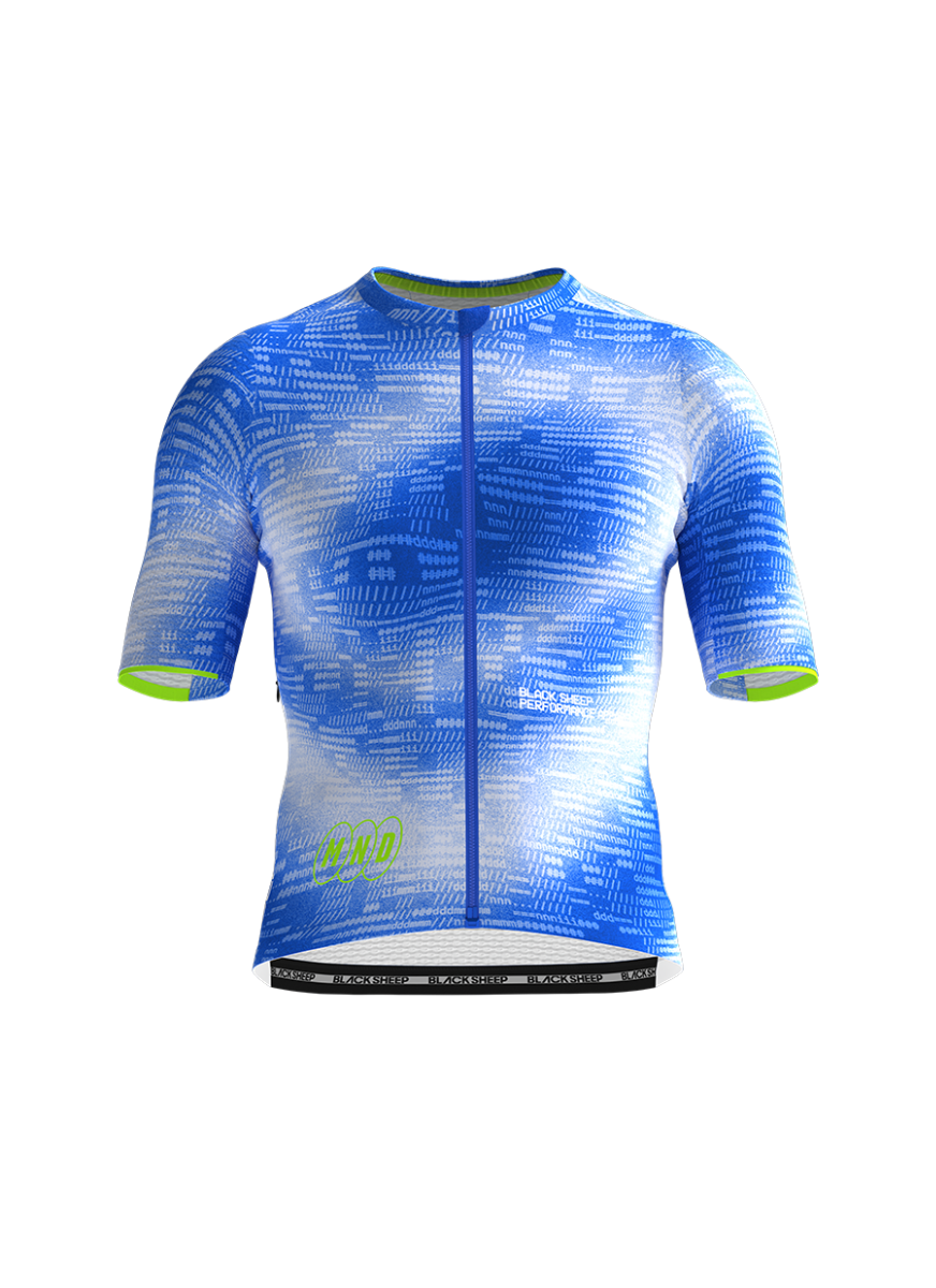 Men's AeroWeave SS Jersey - Blue Asciid