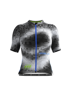 Women's AeroWeave SS Jersey - Black Asciid