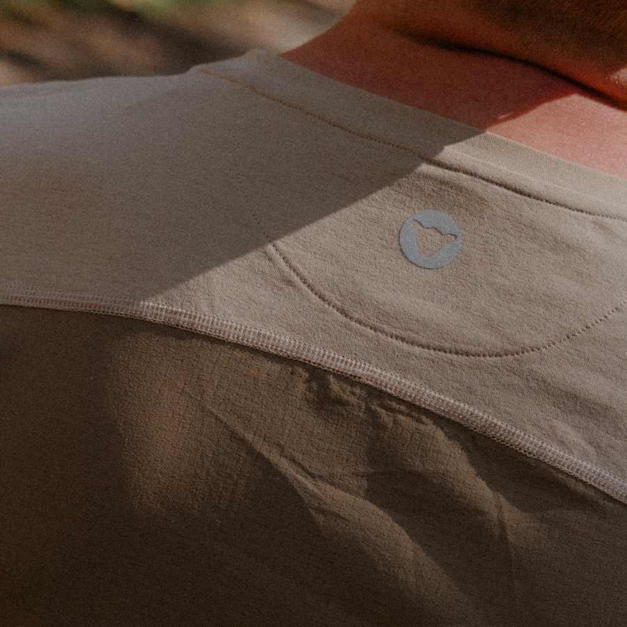 Reflective details.