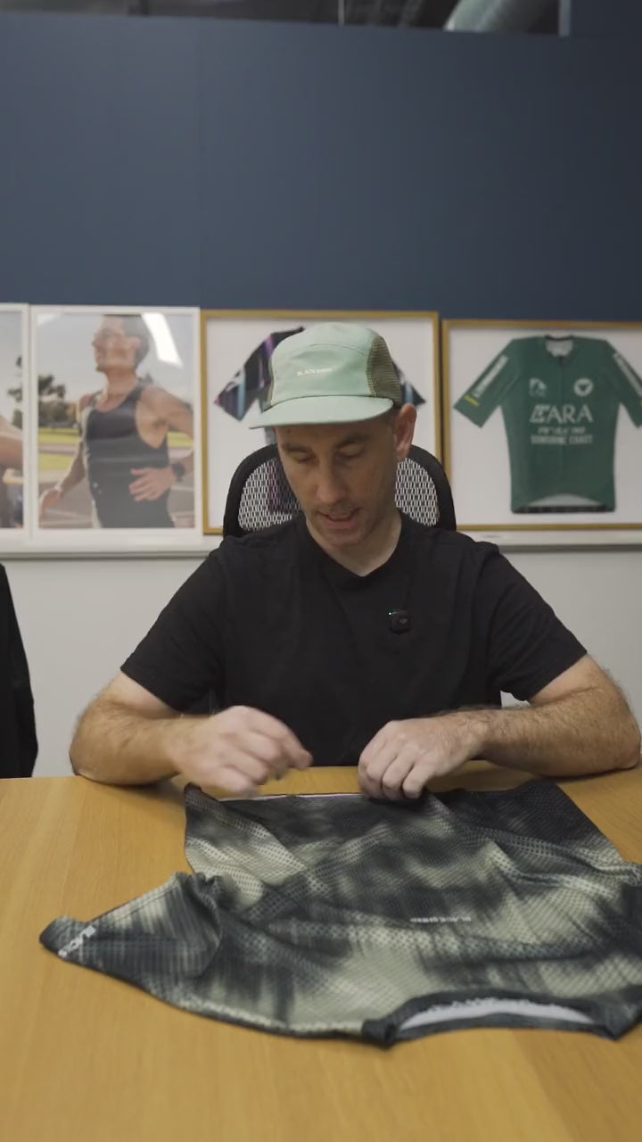 Jordan McPherson on the Enduro Mesh Tee