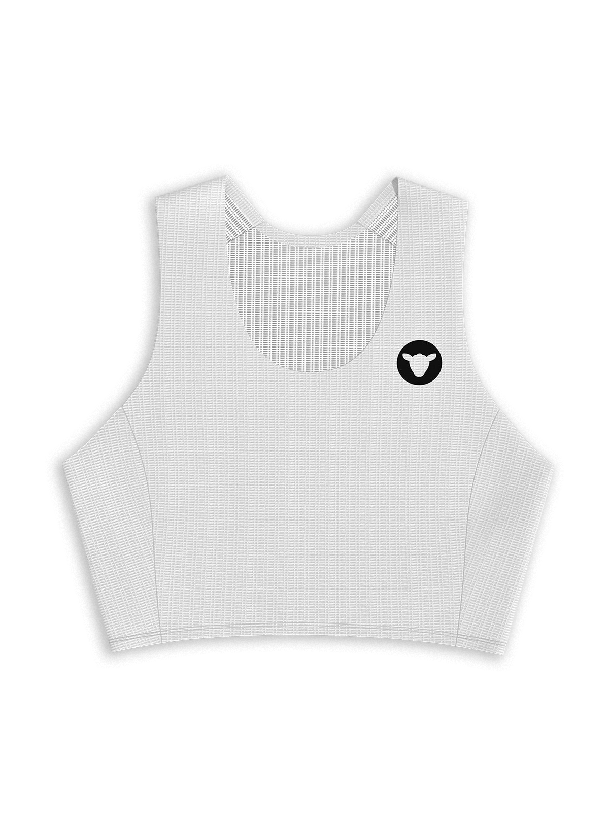Women's FlyMesh Cropped Singlet - Untitled Ghost